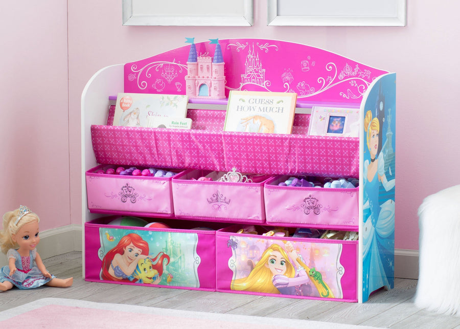 Disney Princess (1034) 1-Princess Deluxe Book & Toy Organizer
