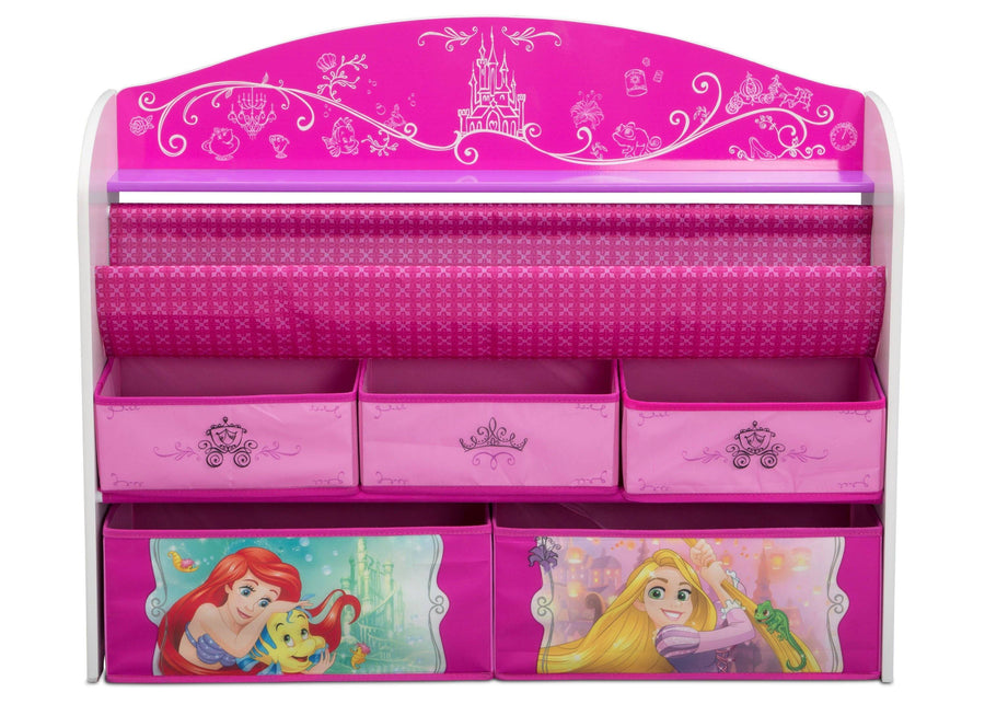 Disney Princess (1034) 4-Princess Deluxe Book & Toy Organizer
