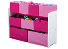 Bianca White (130) 10-Deluxe Multi-Bin Toy Organizer with Storage Bins