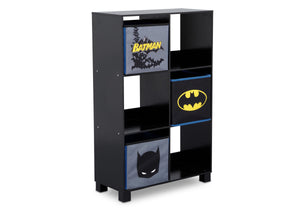 Delta Children Batman (1200) 6 Cubby Deluxe Storage Unit (TB83421BT), Side Silo, a2a 0-Batman Cubby