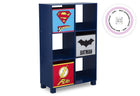 Delta Children Justice League (1215) 6 Cubby Deluxe Storage Unit (TB83424JL), Silo Side, a2a 1-Justice League Cubby