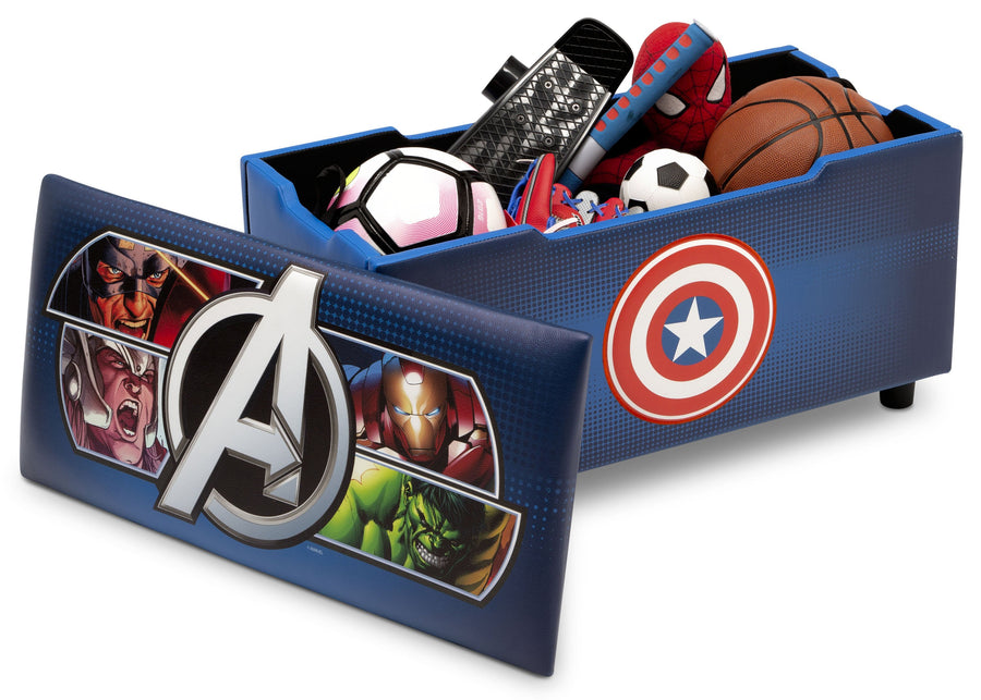 Avengers (1160) 5-Avengers Upholstered Storage Bench for Kids