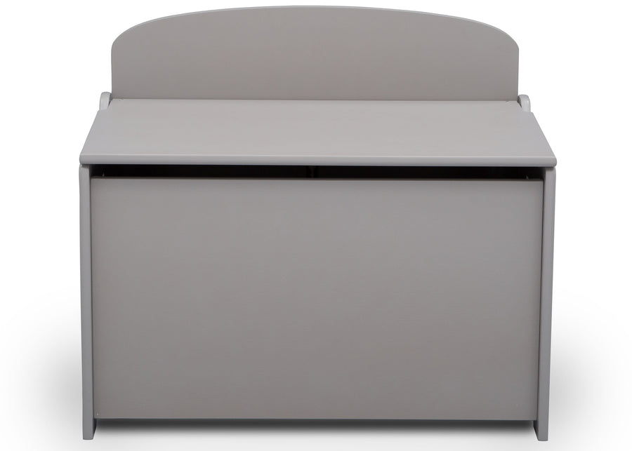 Delta Children Grey (026) MySize Deluxe Toy Box, Front, a3a 5-MySize Deluxe Toy Box