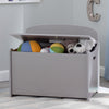 Delta Children Grey (026) MySize Deluxe Toy Box 1-MySize Deluxe Toy Box