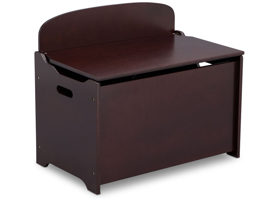 Delta Children Dark Chocolate (207) MySize Deluxe Toy Box, Right View, c1c 25-MySize Deluxe Toy Box
