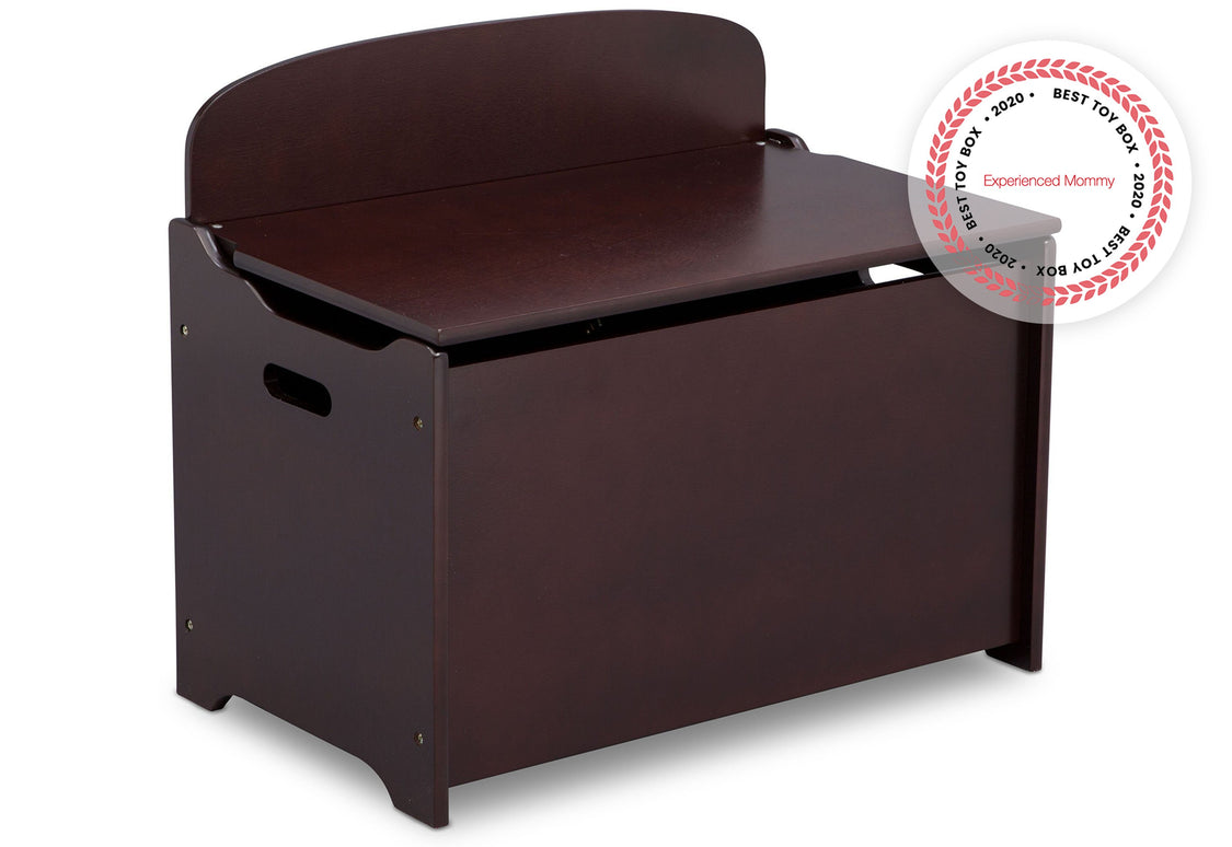 Delta Children Dark Chocolate (207) MySize Deluxe Toy Box