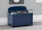 Delta Children Deep Blue (295C) MySize Deluxe Toy Box, Hangtag View 29-MySize Deluxe Toy Box