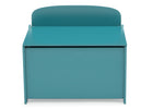 Delta Children Teal (7474C) MySize Deluxe Toy Box, Front Silo View 39-MySize Deluxe Toy Box