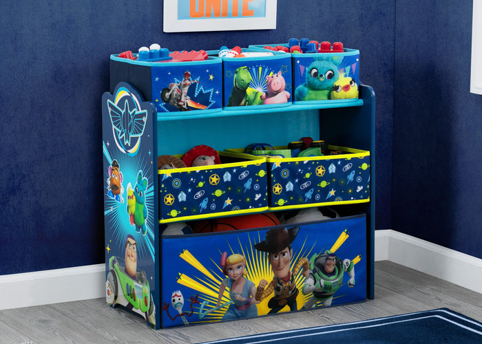 Toy Story (1096) 3-Toy Story 4 Design and Store Toy Organizer by Delta Children