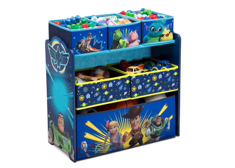 Toy Story 1096 3-Toy Story 4 Design and Store Toy Organizer by Delta Children