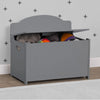 Charcoal (039) 12-Newport Wood Toy Box
