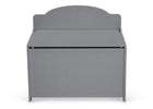 Charcoal (039) 2-Newport Wood Toy Box