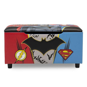 DC Comics Justice League Storage Bench (1215) 0-Justice League Storage Bench