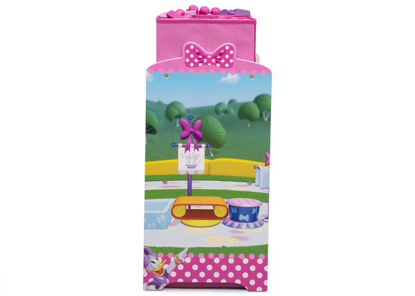 Delta Children Minnie Mouse (1063) Design and Store 6 Bin Toy Organizer, Right Side View 3 - Mobile