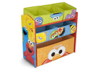 Style 1 (999) Assorted (999) 5-Sesame Street Multi-Bin Toy Organizer