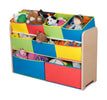 Natural (999) 24-Deluxe Multi-Bin Toy Organizer with Storage Bins