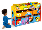 Style 1 (999) 3-Sesame Street Deluxe Multi-Bin Toy Organizer
