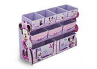 Style 1 (1058) Minnie Mouse (1058) 2-Minnie Mouse Deluxe Multi-Bin Toy Organizer
