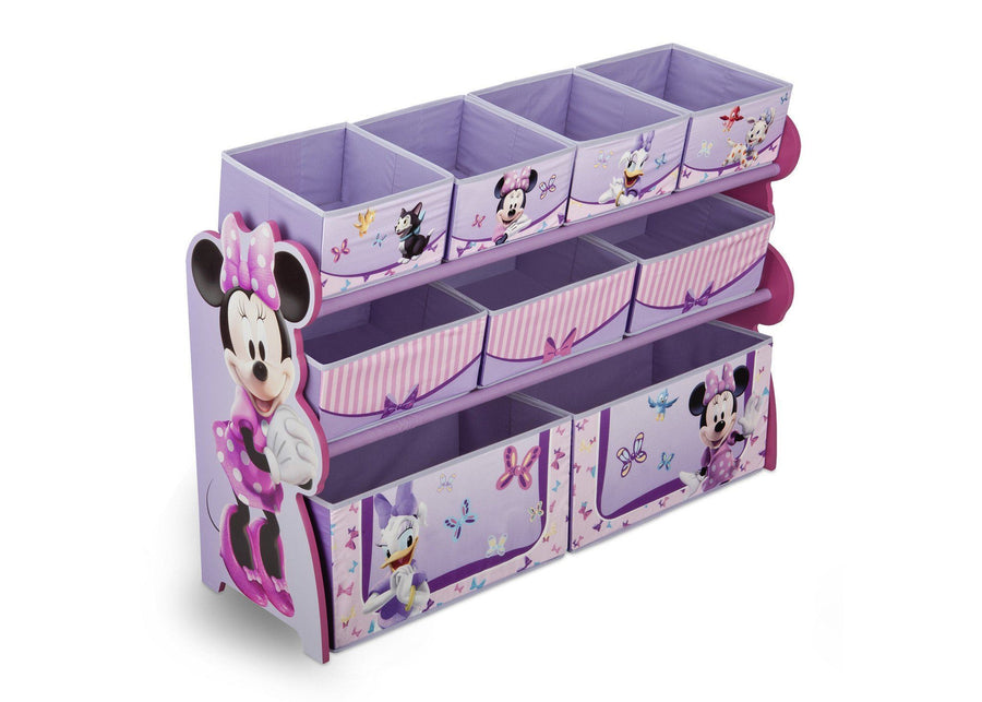 Style 1 (1058) Minnie Mouse (1058) 2-Minnie Mouse Deluxe Multi-Bin Toy Organizer