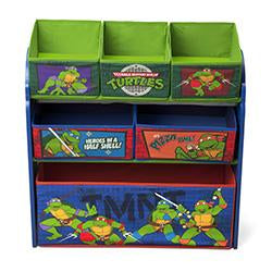 Mutant Ninja Turtles Multi-Bin Toy Organizer 5-Mutant Ninja Turtles Multi-Bin Toy Organizer