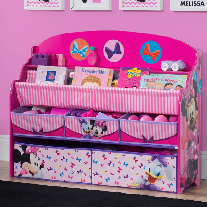 Minnie Fashion (1061) 6-Minnie Mouse Deluxe Book & Toy Organizer