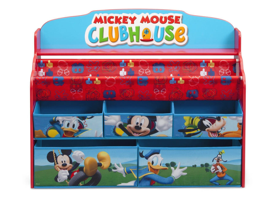 Style-1 (1051) Mickey (1051) 6-Mickey Mouse Deluxe Book & Toy Organizer