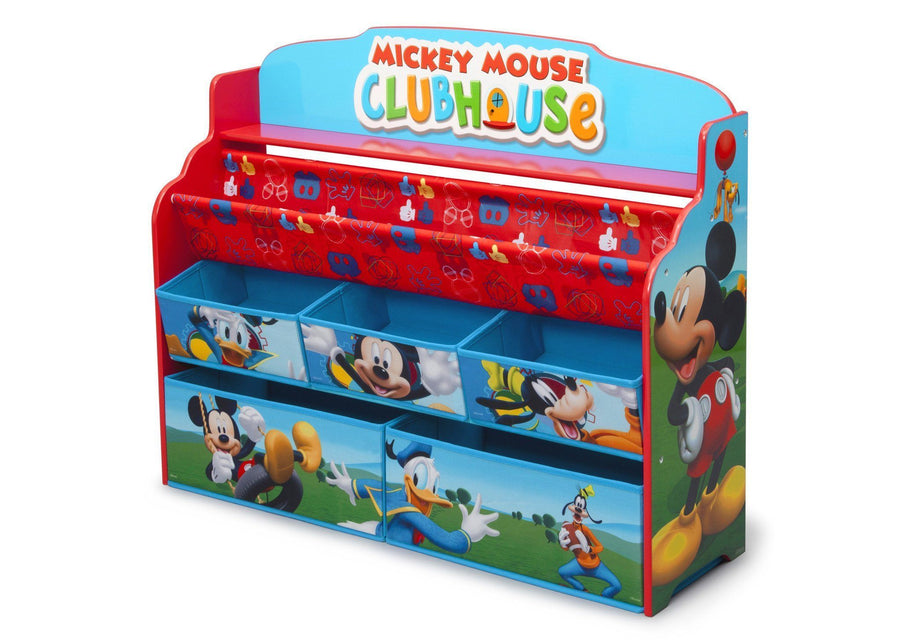 Style-1 (1051) Mickey (1051) 5-Mickey Mouse Deluxe Book & Toy Organizer