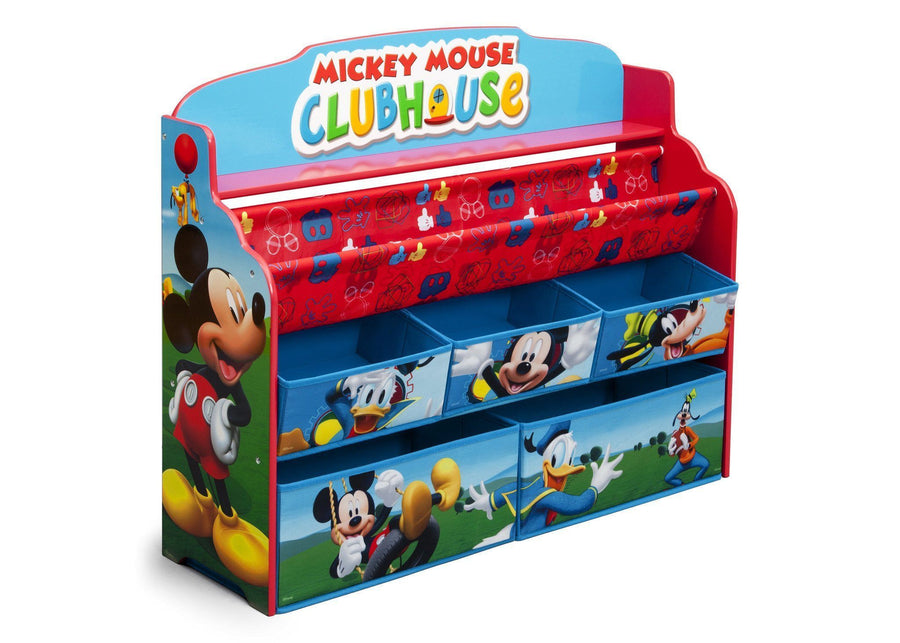 Style-1 (1051) Mickey (1051) 4-Mickey Mouse Deluxe Book & Toy Organizer