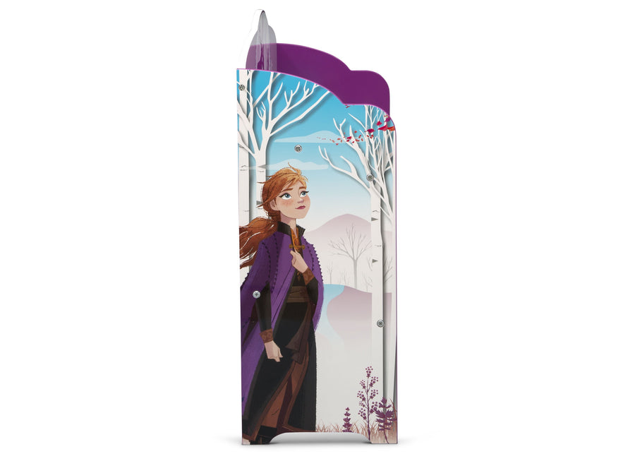 Delta Children Frozen 2 (1097) Deluxe Toy and Book Organizer, Anna Side View 3-Frozen II Deluxe Toy and Book Organizer