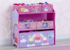 Peppa Pig (1171) 2-Peppa Pig 6 Bin Design and Store Toy Organizer