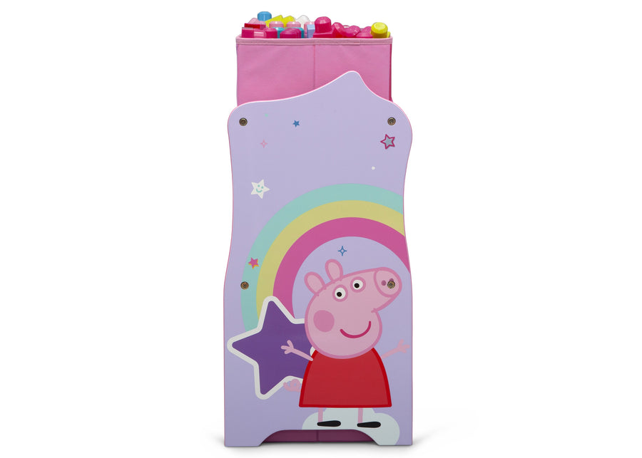 Peppa Pig (1171) 6-Peppa Pig 6 Bin Design and Store Toy Organizer