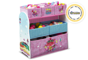 Trolls World Tour (1177) 3-Trolls World Tour Design and Store 6 Bin Toy Organizer