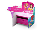 Style-1 (1034) Disney Princess (1034) 5-Princess Chair Desk with Storage Bin
