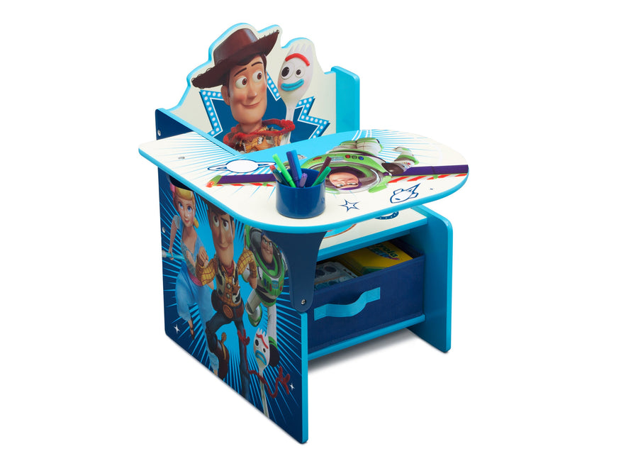 Toy Story (1096) 2-Toy Story 4 Chair Desk with Storage Bin by Delta Children