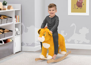 Lion King (1079) 0-The Lion King Simba Plush Rocker