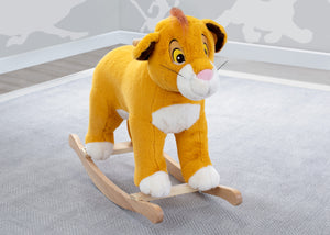 Lion King (1079) 2-The Lion King Simba Plush Rocker