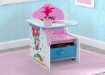 Delta Children Trolls World Tour (1177) Chair Desk with Storage Bin, Hangtag View