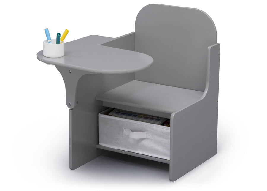 Delta Children MySize Chair Desk Grey (026) Left Silo View 4-MySize Chair Desk