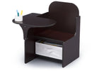Delta Children MySize Chair Desk Dark Chocolate (207) Left Silo View 14-MySize Chair Desk