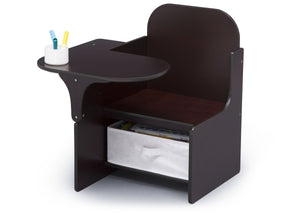 Delta Children MySize Chair Desk Dark Chocolate (207) Left Silo View 11