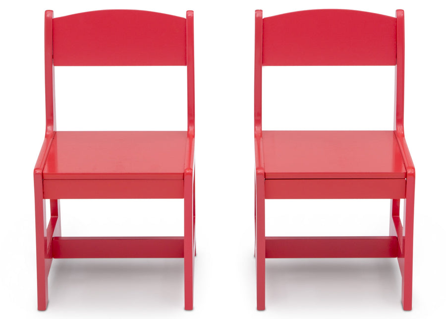 MySize Wood Kids Chairs for Playroom Watermelon (032C) 4-MySize Wood Kids Chairs for Playroom (Pack of 2)
