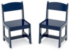 MySize Wood Kids Chairs for Playroom Blue (295C) 11-MySize Wood Kids Chairs for Playroom (Pack of 2)