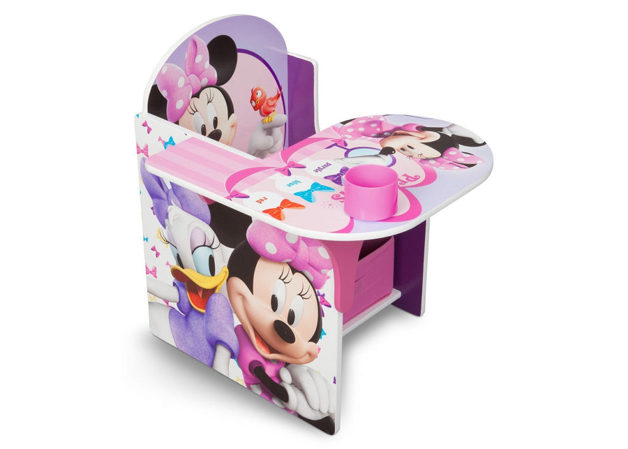 Style-1 (1058) Minnie Mouse (1058) 2-Minnie Mouse Chair Desk with Storage Bin