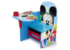 Style-1 (1051) Mickey (1051) 3-Mickey Mouse Chair Desk with Storage Bin