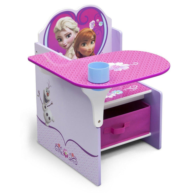 Delta Children Frozen Chair Desk with Storage Bin 4-Frozen Chair Desk with Storage Bin