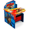 Delta Children PAW Patrol Chair Desk with Storage Bin, Right View a1a Paw Patrol (1121) 2-PAW Patrol Chair Desk with Storage Bin