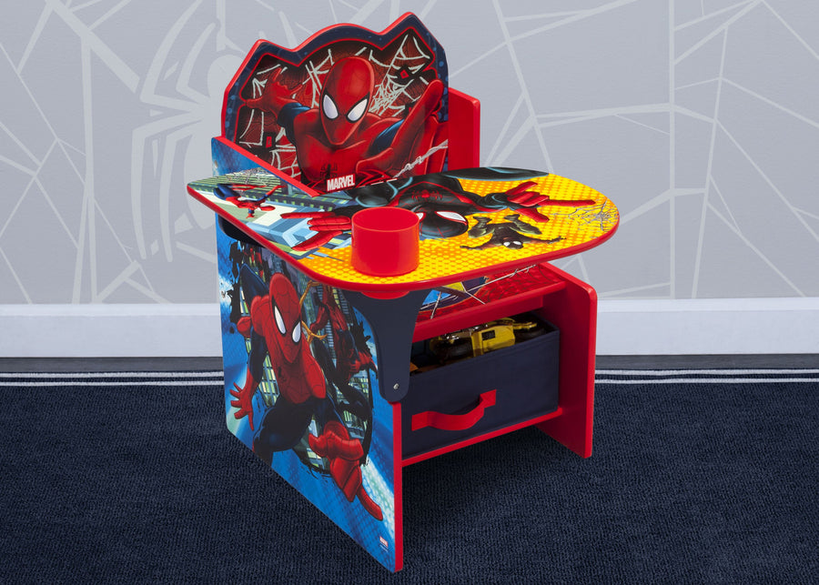 Spider-Man (1163) 1-Spider-Man Chair Desk with Storage Bin