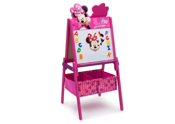 Delta Children Minnie Mouse Wooden Double Sided Activity Easel Minnie Mouse (1058) 3-Minnie Mouse Wooden Double Sided Activity Easel