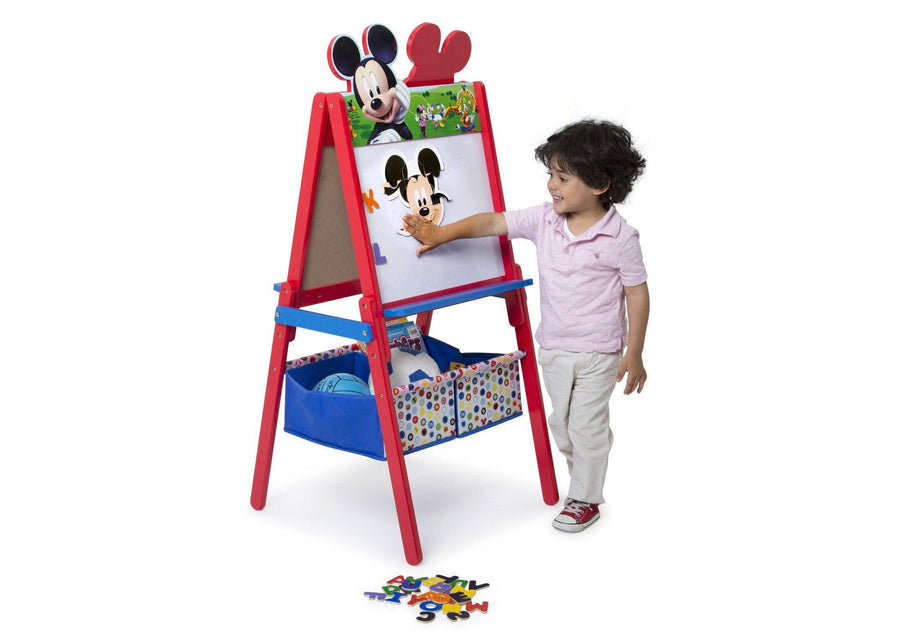 Mickey (1051) 4-Mickey Mouse Wooden Double Sided Activity Easel