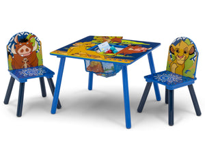The Lion King (1079) 3-The Lion King Table and Chair Set with Storage